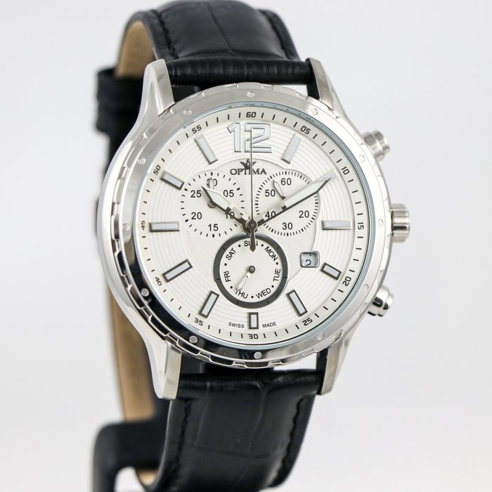 Optima - Swiss Chronograph - OSC362-SL-1 - Ingen mindstepris - Mænd - 2011-nu