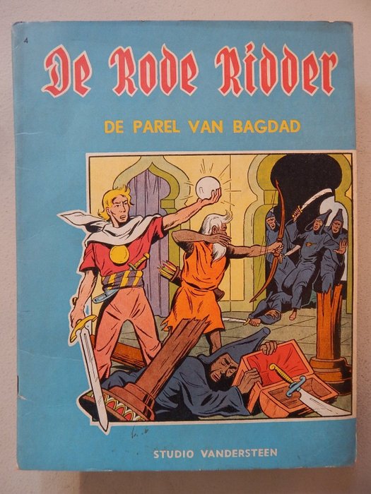 De Rode Ridder 4 - De Parel van Bagdad - 1 x antikvarisk album - Første udgave - 1960