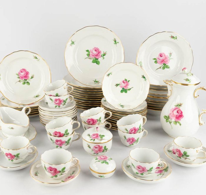 Meissen - Middagssæt (65) - Porcelæn