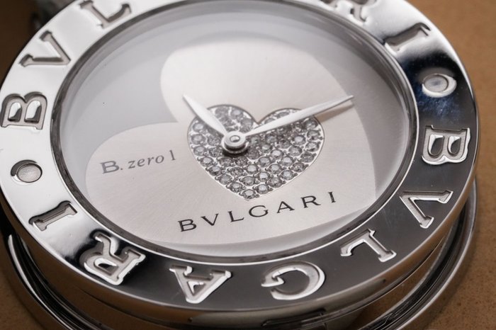 Bvlgari - B.Zero 1 Heart Diamond Dial - Ingen mindstepris - BZ35S - Unisex - 2011-nu