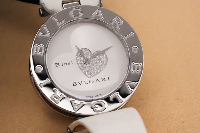 Bvlgari - B.Zero 1 Heart Diamond Dial - Ingen mindstepris - BZ35S - Unisex - 2011-nu