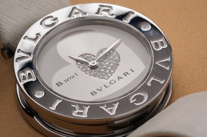 Bvlgari - B.Zero 1 Heart Diamond Dial - Ingen mindstepris - BZ35S - Unisex - 2011-nu