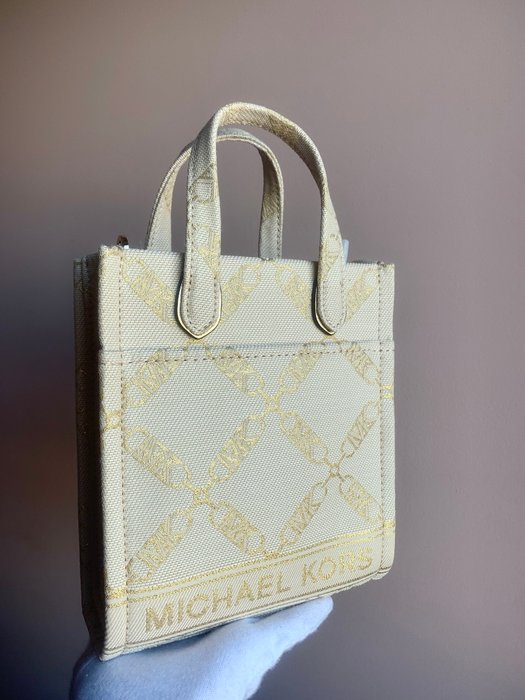 Michael Kors Collection - Mercer Gigi XS Shopper Tote Xbody - Skuldertaske