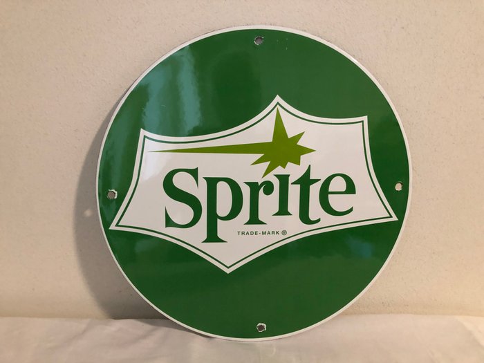 Sprite. - Tegn - Emalje