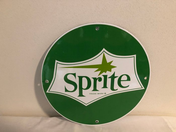 Sprite. - Tegn - Emalje