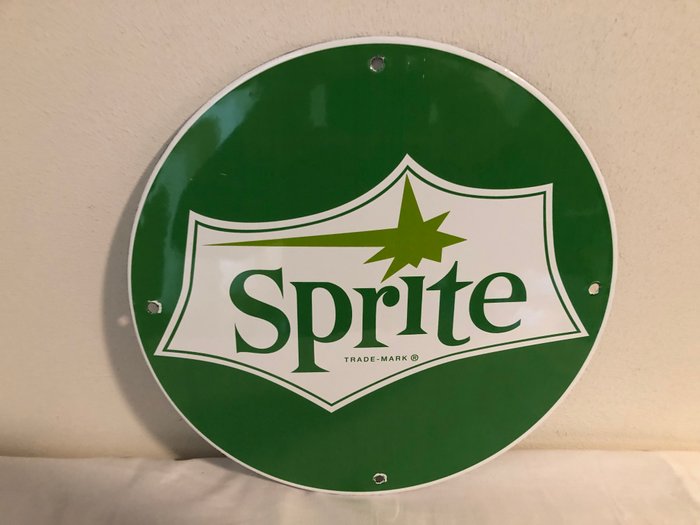 Sprite. - Tegn - Emalje