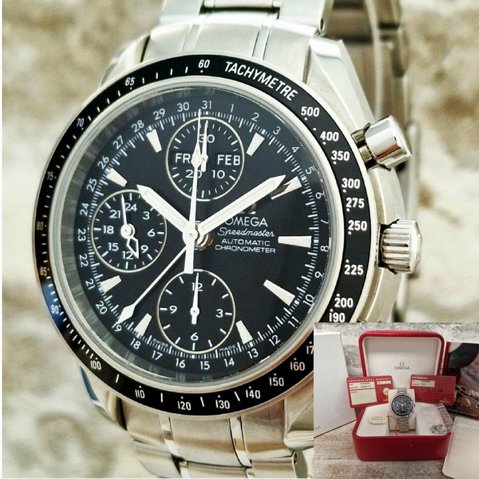 Omega - Speedmaster Day Date Automatic Chronograph - Ingen mindstepris - 3520.50 - Mænd - 1990-1999