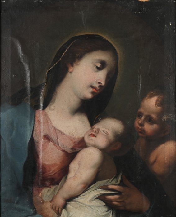 Venetian school (XVIII) - Virgen con Niño