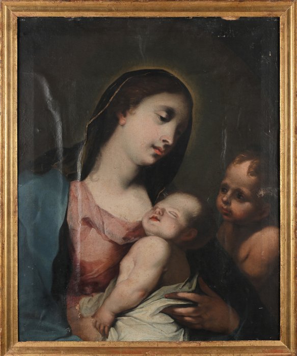 Venetian school (XVIII) - Virgen con Niño