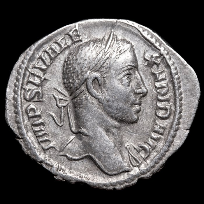 Romarriket Severus Alexander (AD 222-235) Denarius  (Ingen mindstepris)