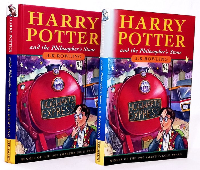 Joanne Rowling - Harry Potter and the Philosopher's Stone [Very Rare Second Print/ Copyright Error] - 1998