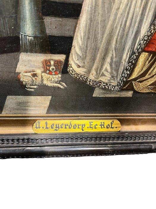 Andreis Leyerdorp (XVIII-XIX), After - La vieille dentelière