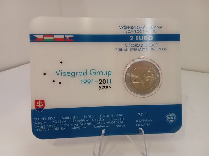 Slovakiet. 2 Euro 2011 "Visegrad" (firmata autore)  (Ingen mindstepris)