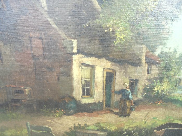 JH. Kaemmerer (1894-1970) - Boerderij in landschap