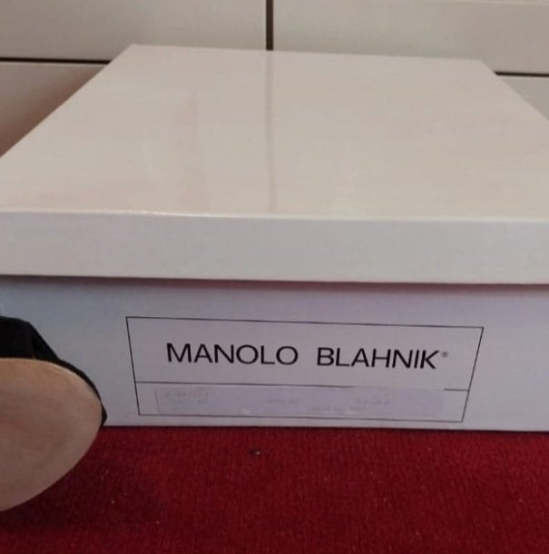 Manolo Blahnik - Sko med åben tå