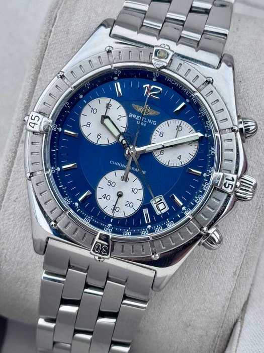 Breitling - Sirius Chronograph Blue - A53011 - Mænd - 2000-2010