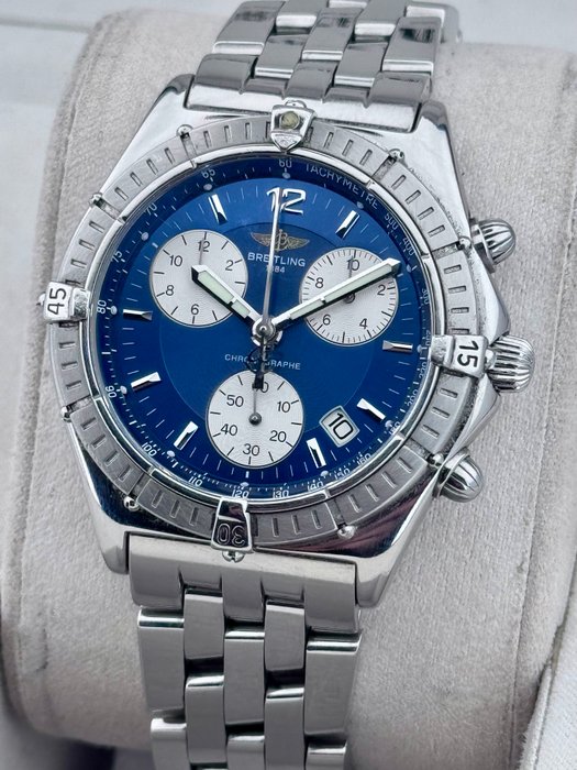 Breitling - Sirius Chronograph Blue - A53011 - Mænd - 2000-2010