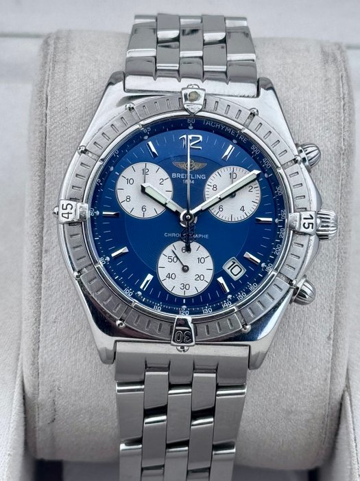 Breitling - Sirius Chronograph Blue - A53011 - Mænd - 2000-2010