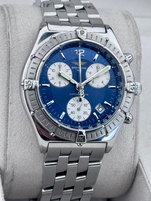 Breitling - Sirius Chronograph Blue - A53011 - Mænd - 2000-2010