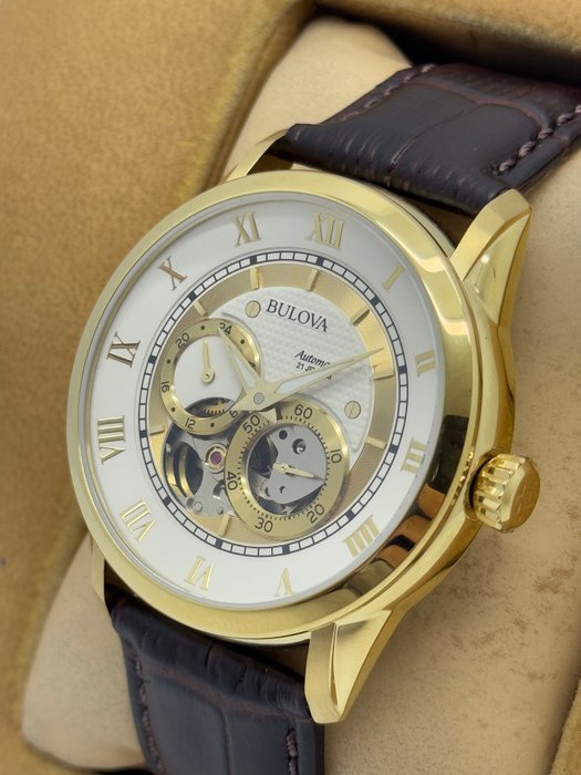 Bulova - Automatic Skeleton Dial - Ingen mindstepris - 97A121 - Mænd - 2011-nu