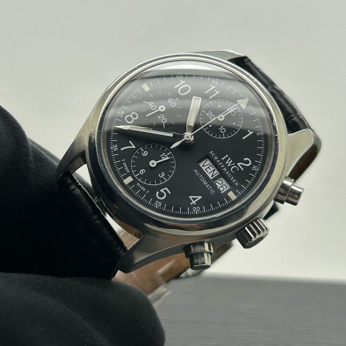 IWC - Pilot Chronograph - IW3706 - Mænd - 1990-1999