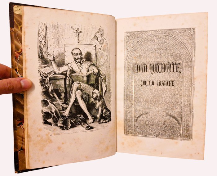 De Cervantes / Johannot - L'Ingénieux Hidalgo Don Quichotte De La Manche - 1836-1837