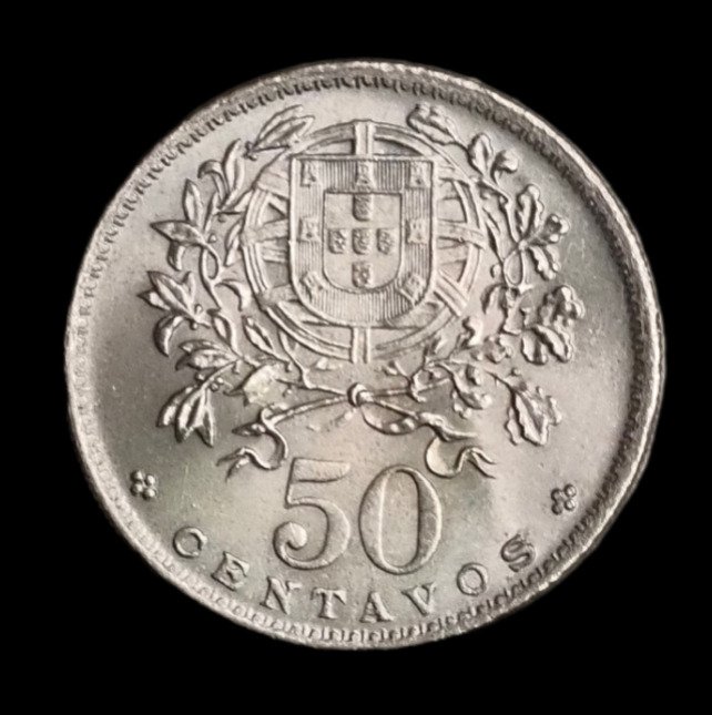 Portugal República 50 centavos 1930 - Escassa