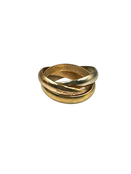 Cartier - Ring - Trinity - 18 kraat Gulguld, Hvidguld, Rosaguld