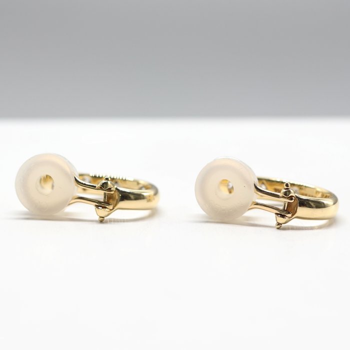 Tiffany  Co. - Øreringe - Dots Earrings - 18 kraat Gulguld, Platin