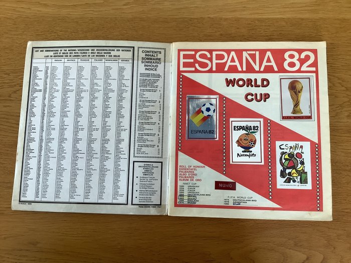 Panini - World Cup Espańa 82 - Complete Album