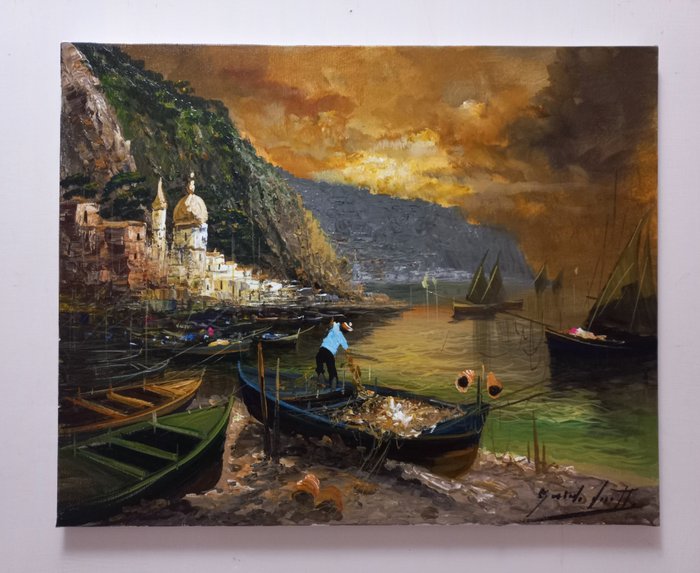 Guido Vuotto (1964) - La barca del pescatore (Sorrento)