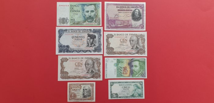 Verden - 23 banknotes - various dates  (Ingen mindstepris)