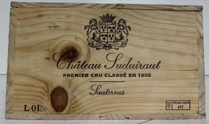 2006 Château Suduiraut - Sauternes 1er Grand Cru Classé - 12 Halve flasker (0,375 L)