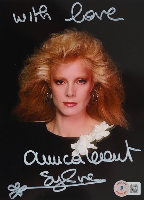 Sylvie Vartan - Autograf, foto med Beckett COA