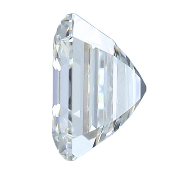 1 pcs Diamant  (Natur)  - 0.71 ct - Kvadrat - G - IF - Gemological Institute of America (GIA)