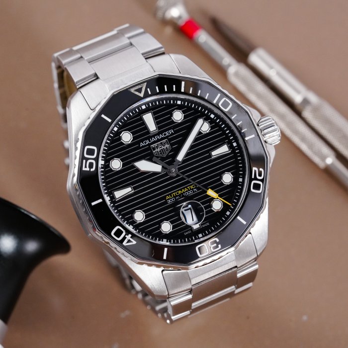 TAG Heuer - Aquaracer 300M Black Dial - WBP201A - Mænd - 2011-nu