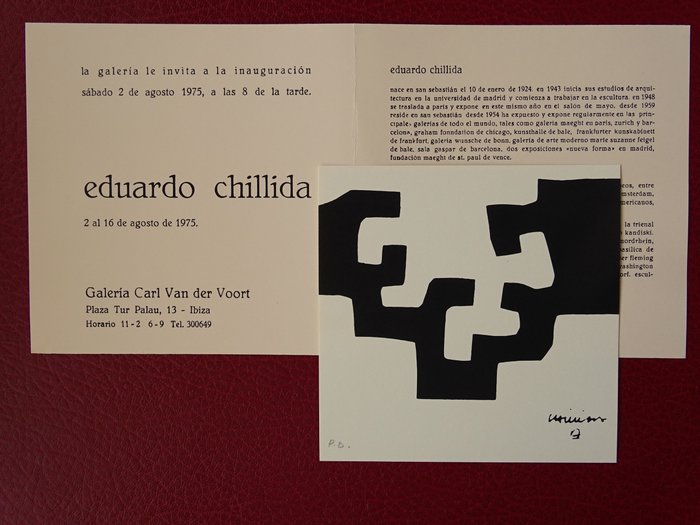 Eduardo Chillida (1924-2002), after - Composition