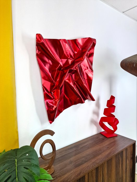 José Soler Art - Steel Silk. Red - XL