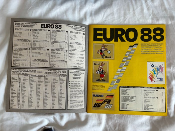 Panini - Euro 88 Complete Album