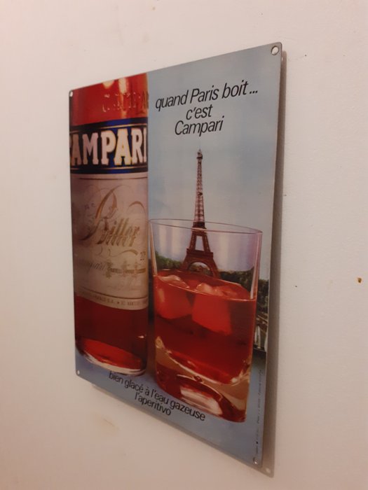 Davide Campari S.p.a Milano - Davide Campari S.p.a Milano - Reklameplakat - Jern