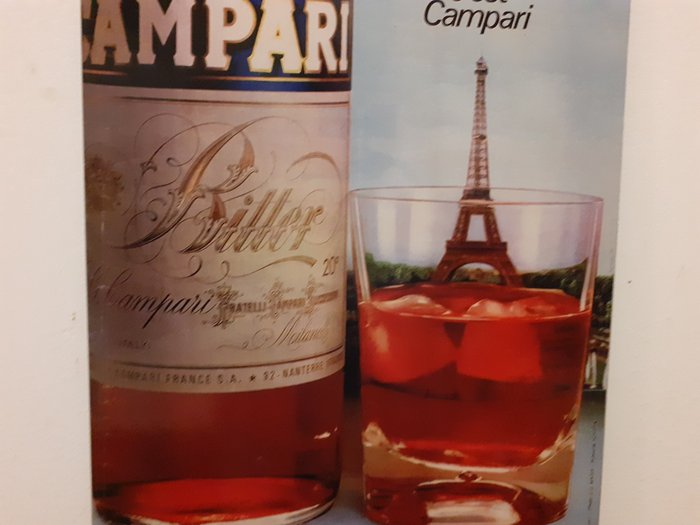 Davide Campari S.p.a Milano - Davide Campari S.p.a Milano - Reklameplakat - Jern