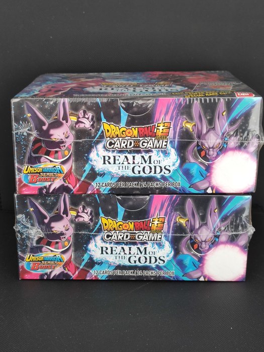 Bandai Dragon Ball Super Card Game - 2 Booster box - BT16 Realm of the Gods