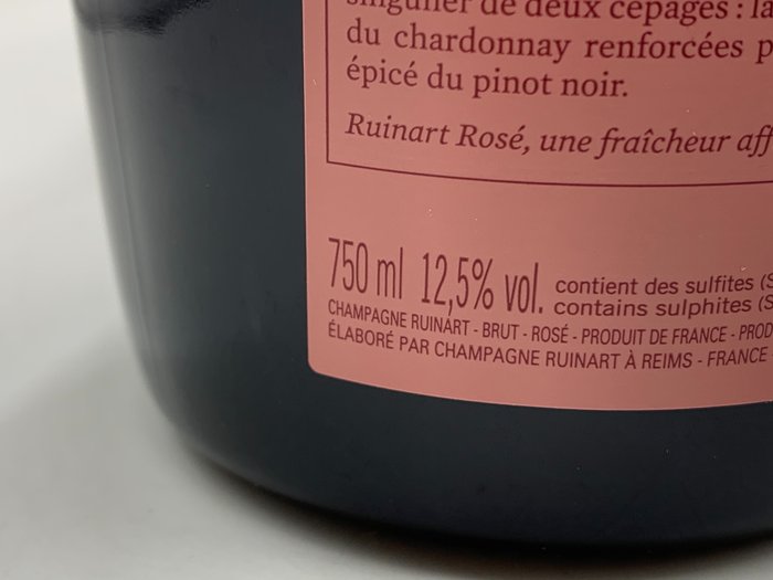 Ruinart, Caisse Cave - Champagne Rosé - 4 Flasker (0,75 L)