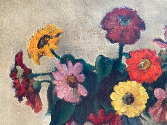 C.E. (Kees) Heynsius (1890-1981) - Vaas met bloemen