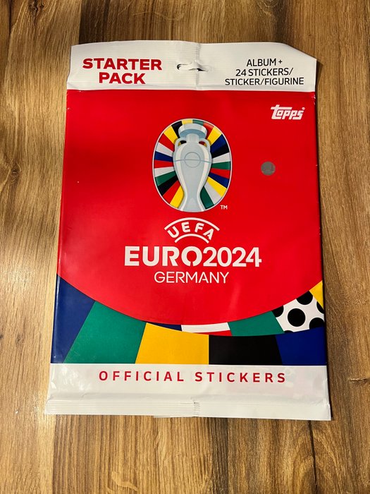 Panini - World Cup 2014 + Euro 2024 SWISS edition - Sealed box + Empty album + complete loose sticker set