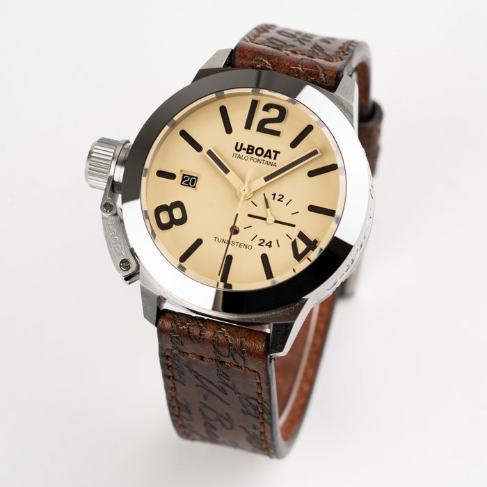 U-Boat - 8892 - Mænd - Classico 42mm Tungsten BE Collection - Splinterny