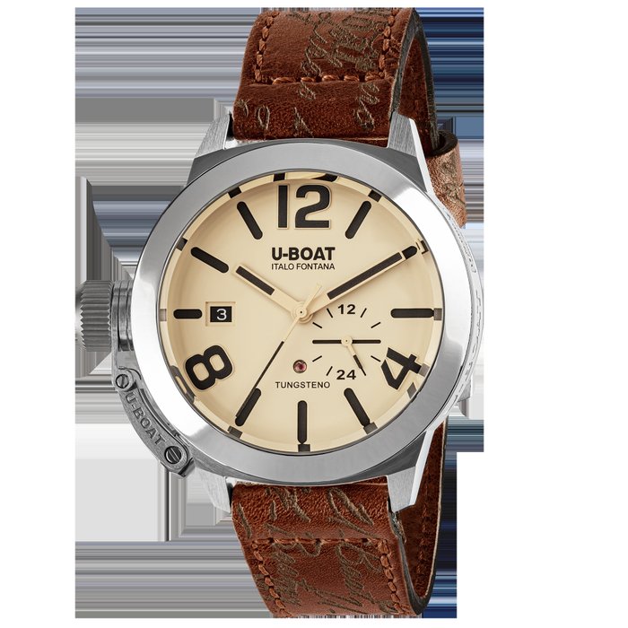 U-Boat - 8892 - Mænd - Classico 42mm Tungsten BE Collection - Splinterny