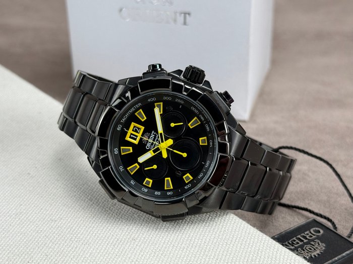 Orient - Enterprise Chronograph Date Yellow - Ingen mindstepris - FTV00007B - Mænd - 2011-nu