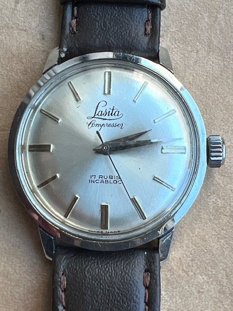 Lasita - Compressor-Swiss Made - Ingen mindstepris - 313813 - Mænd - 1970-1979