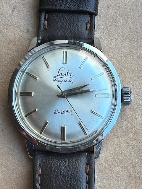 Lasita - Compressor-Swiss Made - Ingen mindstepris - 313813 - Mænd - 1970-1979